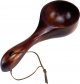 8.86 Inch Solid Kitchen Scoop Ladle Large Wood Spoon Wooden Scoops for Bath Salts, Canisters Flour, Rice, Porridge, Soup (Brown)